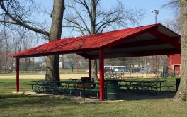 Packard's Woods Red Pavilion