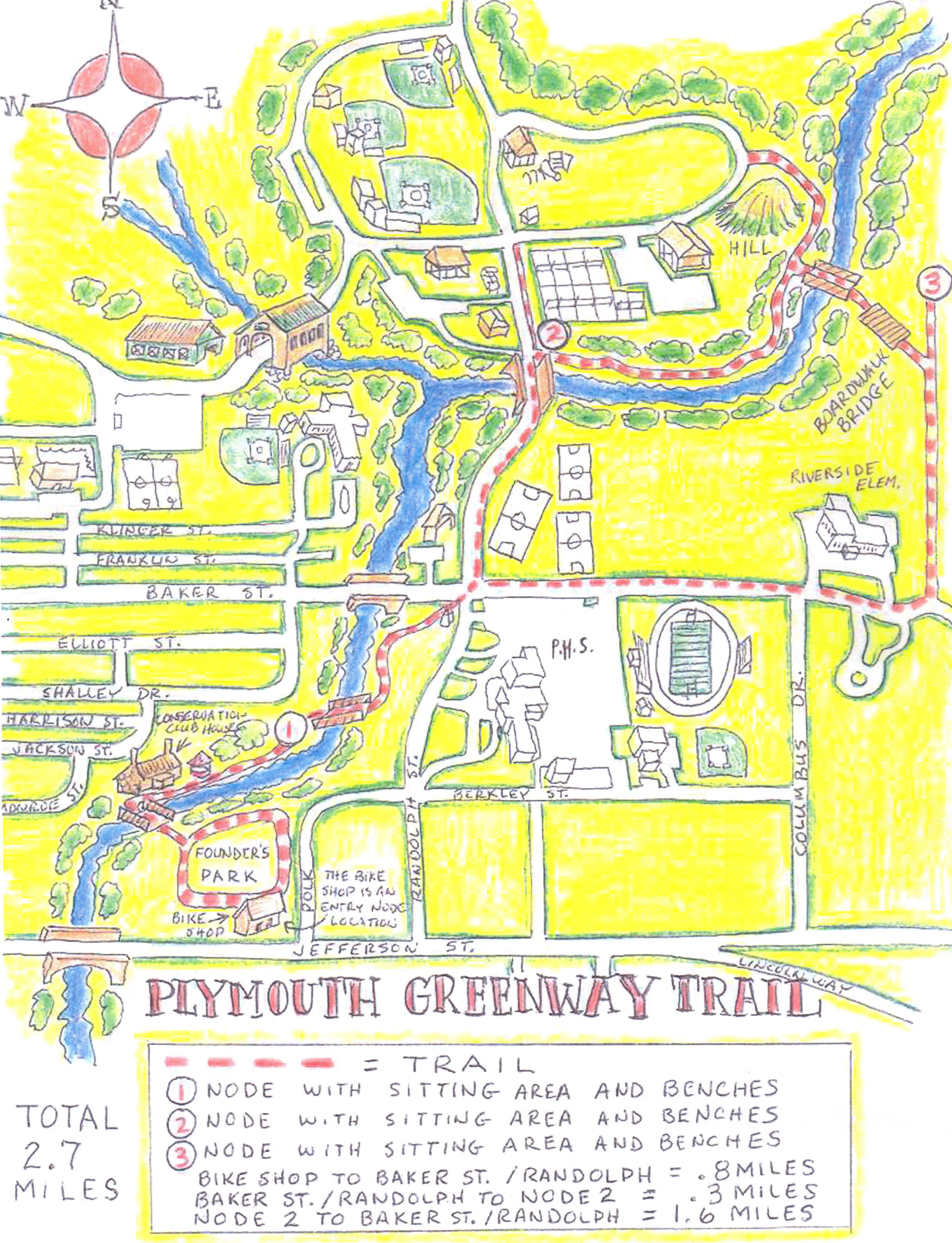Greenway Trail Map