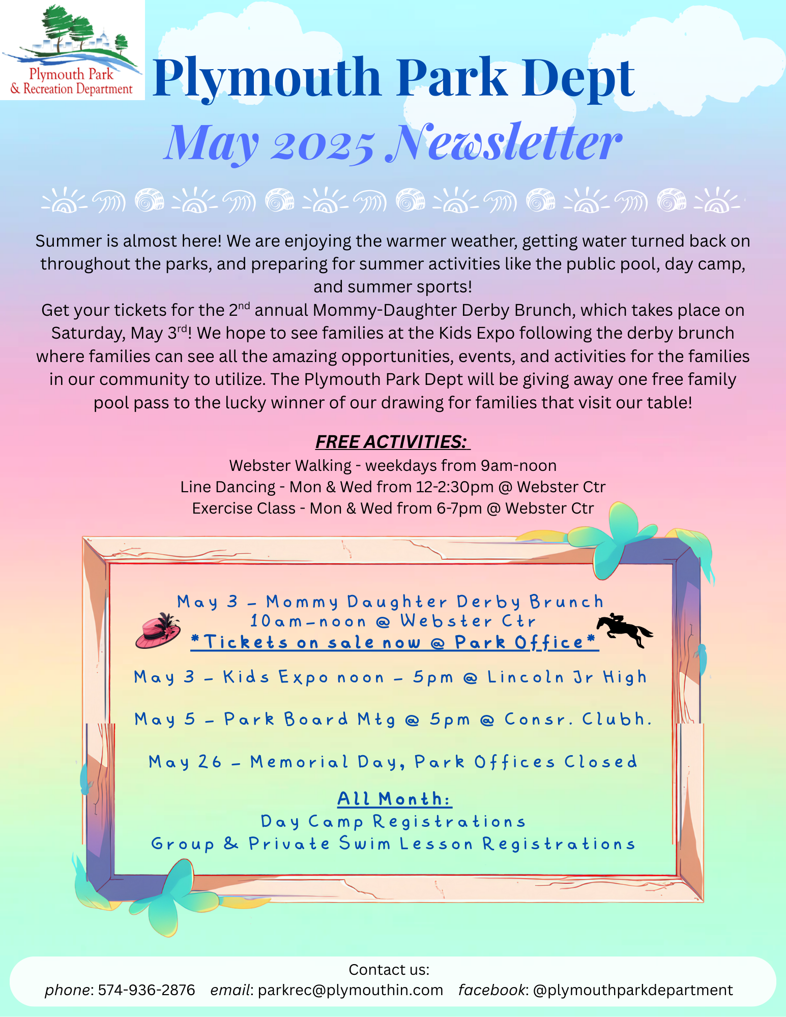 Monthly Newsletter